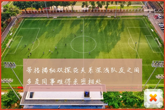 蒂格揭秘双探花关系深浅队友之间多是同事难得亲密相处